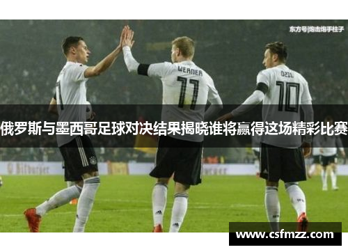 俄罗斯与墨西哥足球对决结果揭晓谁将赢得这场精彩比赛